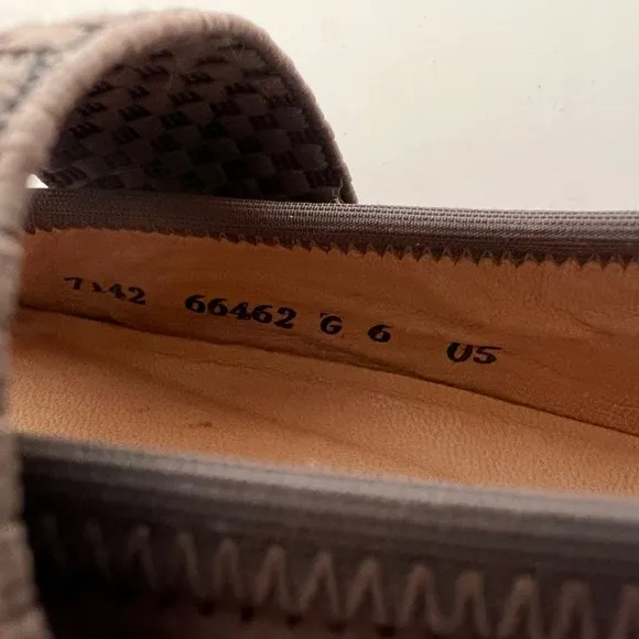 Hartjes Nubuck Ballerina Flats (UK6/US8)