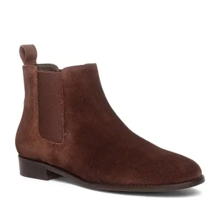 HER by Anthony Veer Michelle Chelsea Leather Boots in Brown, Size 6.5 NEW in Box