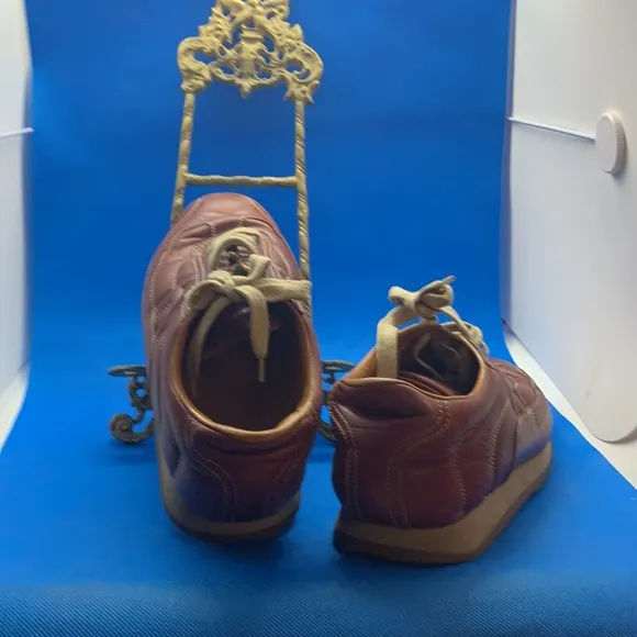 Hermès Quicker Low Top Sneakers burgundy