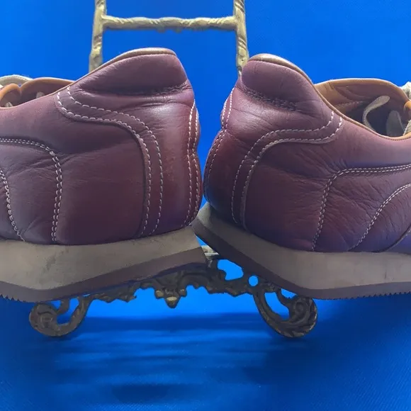 Hermès Quicker Low Top Sneakers burgundy