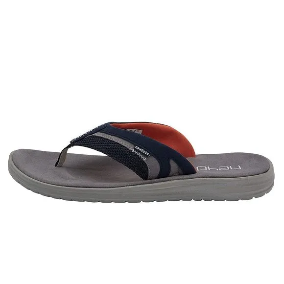 HEY DUDE MEN'S FLINN SOX NAVY SIZE 11 | MEN’S FOOTWEAR | MEN’S SLIP ON SAND
