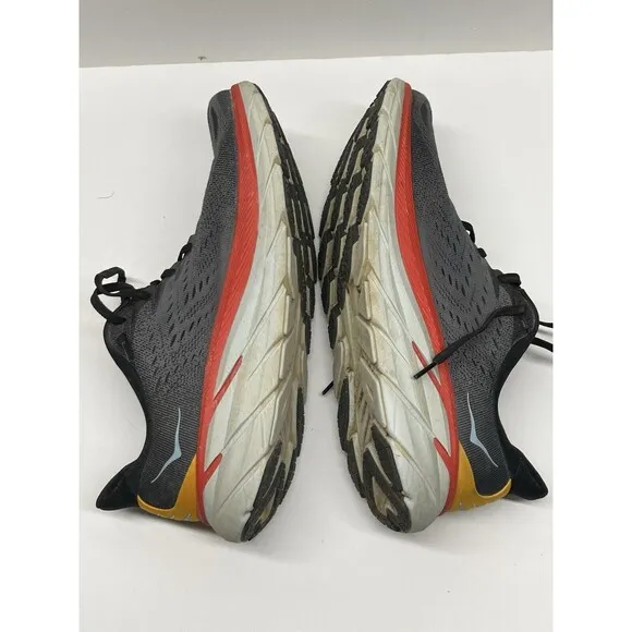 Hoka One One Low-Top Sneakers Gray M CLIFTON 8 WIDE Men 11