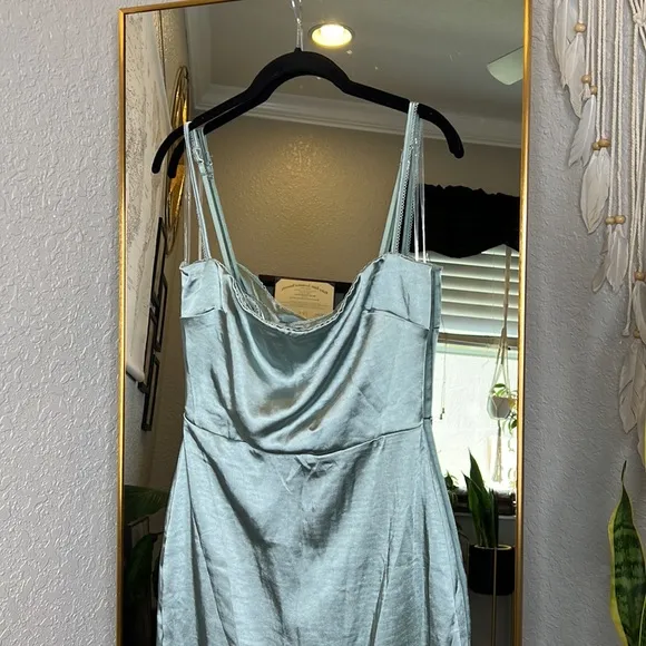 HOUSE OF CB 'Costanza' Light Jade Maxi Dress NWOT