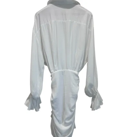 House of CB Misstress Rocks It’s A Wrap Draped Shirt Dress