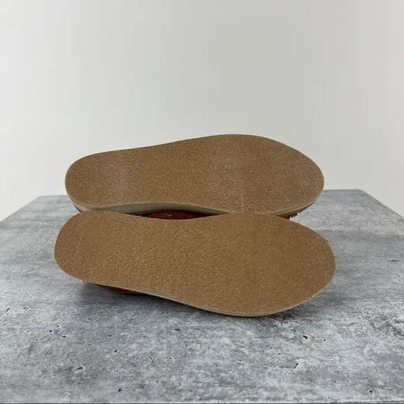 Huarache Leather Slip On Handmade Artisanal Flats