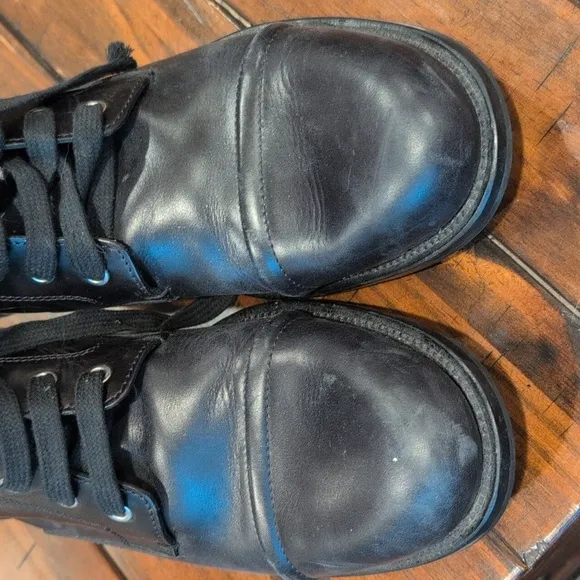 Hugo boss combat boots