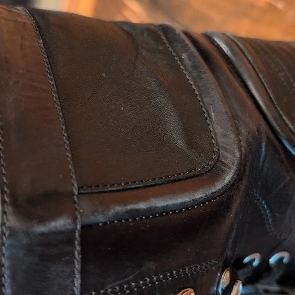 Hugo boss combat boots