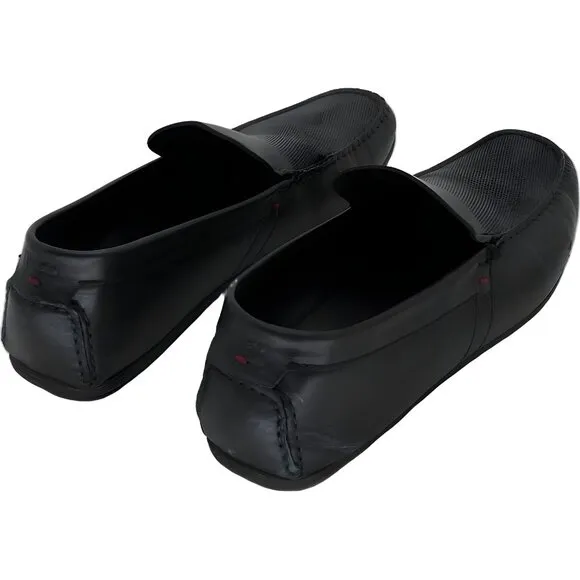 Hugo Boss Men's Noel Black Moccasin Driving Loafers Size 12 M