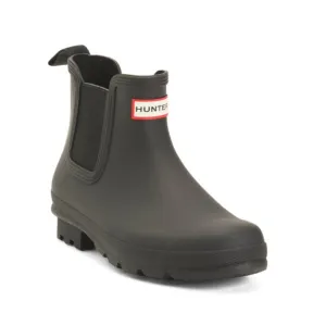 HUNTER Black Men's Original Chelsea Boots