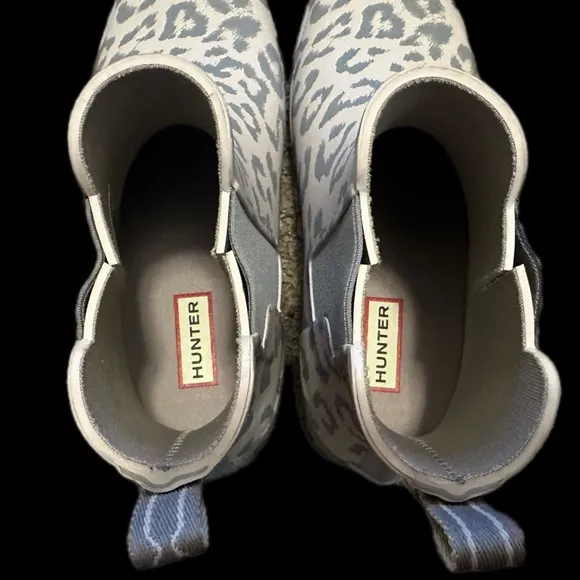 HUNTER BOOT - REFINED LEOPARD CHELSEA BOOTIES