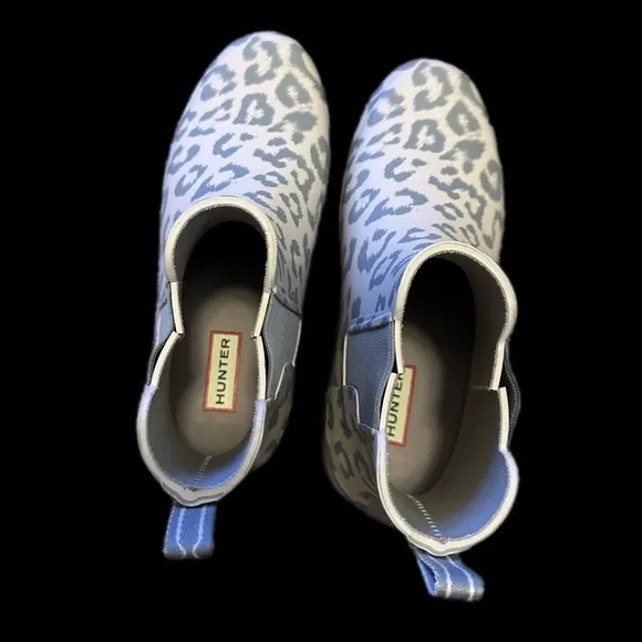 HUNTER BOOT - REFINED LEOPARD CHELSEA BOOTIES