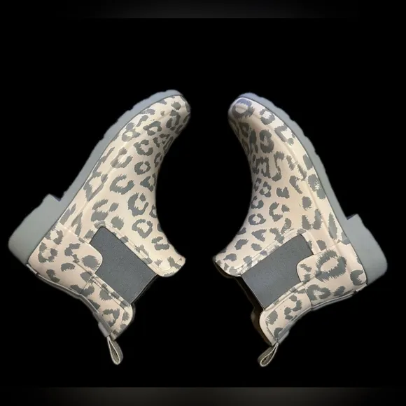 HUNTER BOOT - REFINED LEOPARD CHELSEA BOOTIES