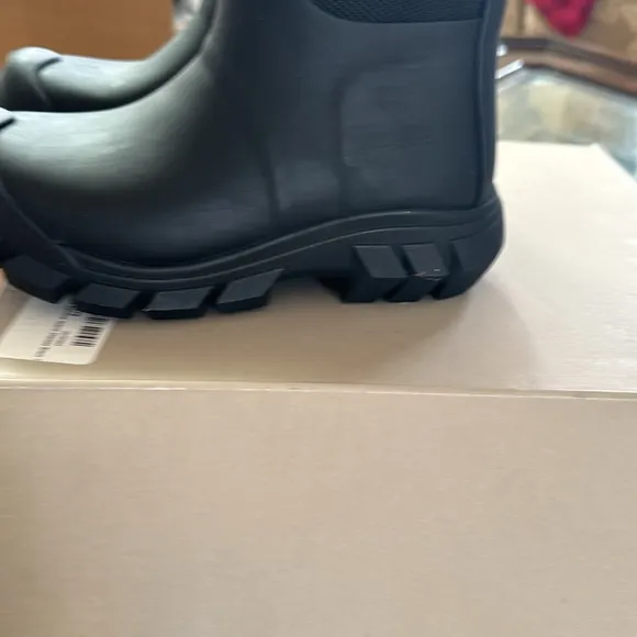 Hunter Men's Men's Original Chelsea Boots, Black, 12 Medium US