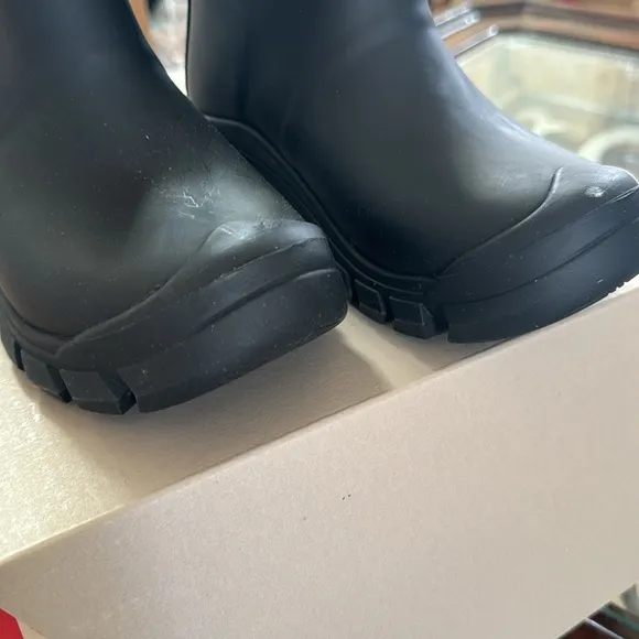 Hunter Men's Men's Original Chelsea Boots, Black, 12 Medium US