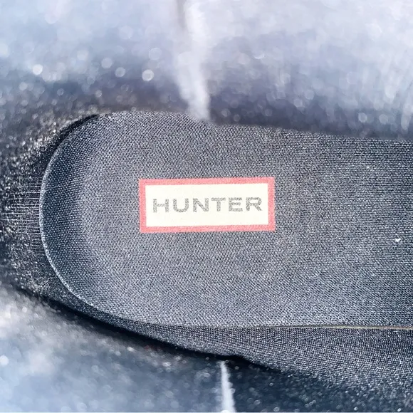 Hunter Navy Refined Slim Fit Chelsea Boots Size 8