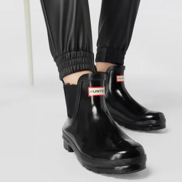 Hunter Original Chelsea Gloss Boots Women’s Size 7 Rain Boots