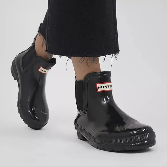 Hunter Original Chelsea Gloss Boots Women’s Size 7 Rain Boots