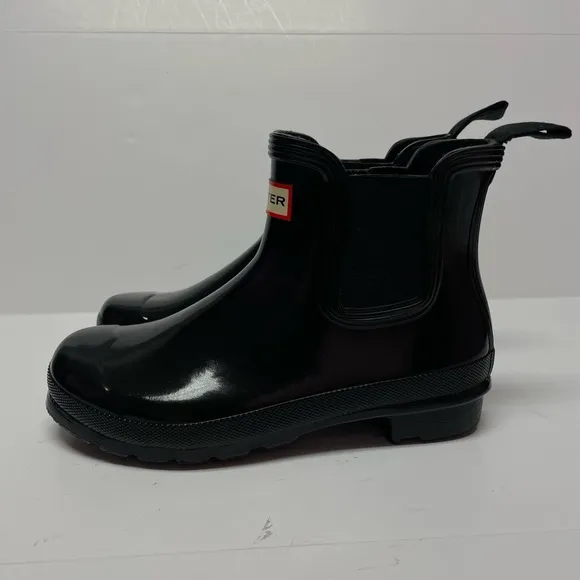 Hunter Original Chelsea Gloss Boots Women’s Size 7 Rain Boots