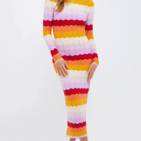 Hyacinth House Montego Knit Midi Dress