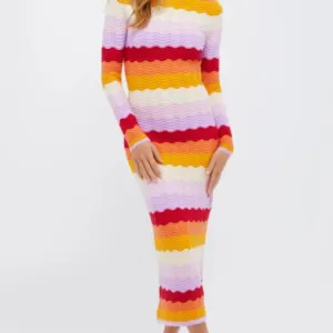 Hyacinth House Montego Knit Midi Dress