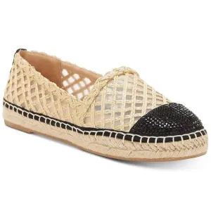 INC Corvina Capped-Toe Woven Espadrille Flats
