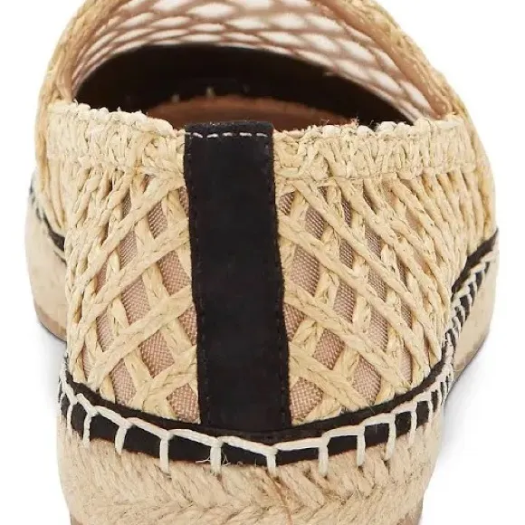 INC Corvina Capped-Toe Woven Espadrille Flats