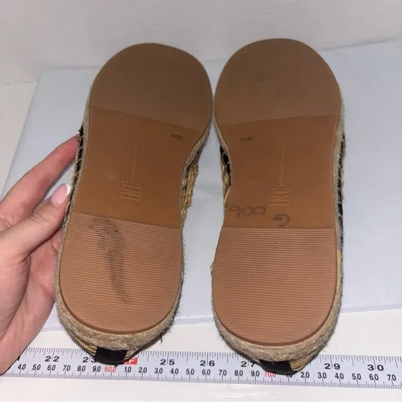INC Corvina Capped-Toe Woven Espadrille Flats