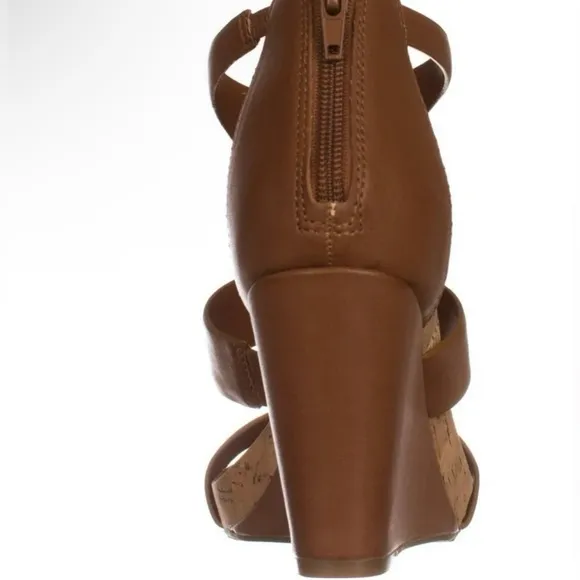 INC Lilbeth T-Strap Wedge Sandals