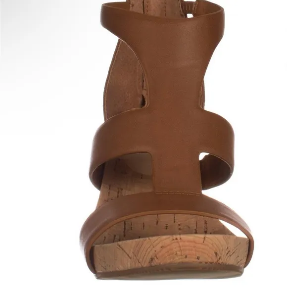 INC Lilbeth T-Strap Wedge Sandals