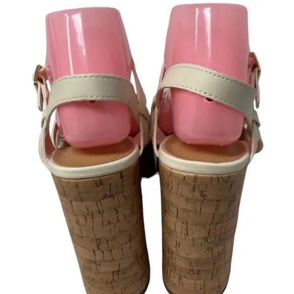 Indigo Rd. Womens Lourin2 Heeled Sandals, White, NWOTSize 8.5