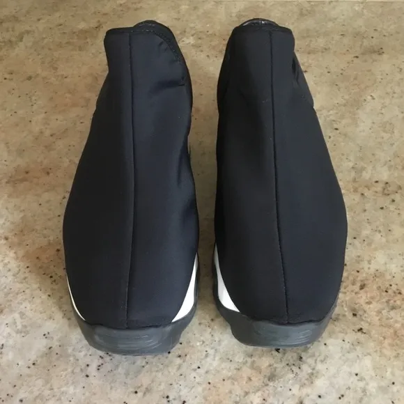 iRi NYC WES I Black Outline Low Top Sneakers Made in Italy
