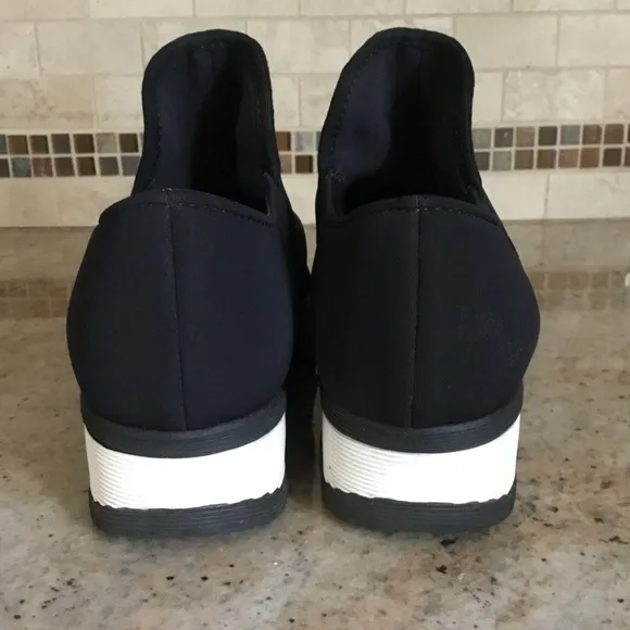 iRi NYC WES I Black Outline Low Top Sneakers Made in Italy