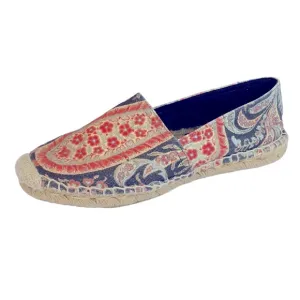Isabel Marant Etoile Paisey Print Canvas Espadrilles