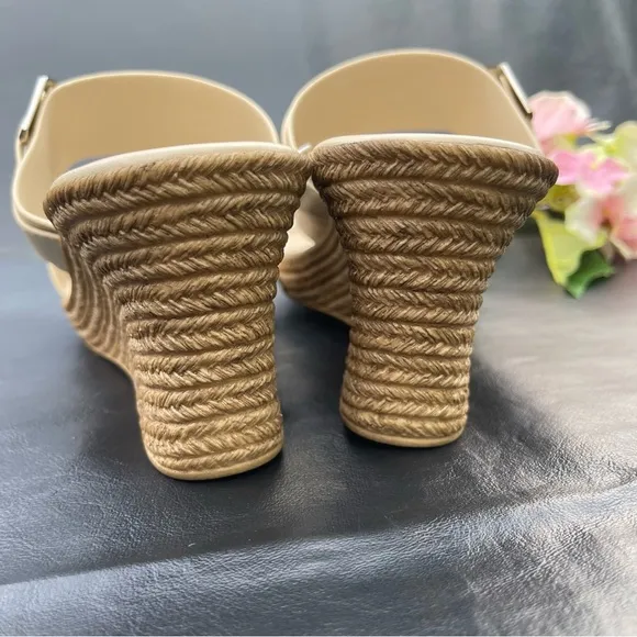 Italian Shoemakers Vivian Wedge Slides Sandals Size 11 New