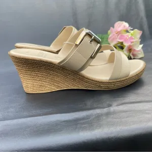 Italian Shoemakers Vivian Wedge Slides Sandals Size 11 New