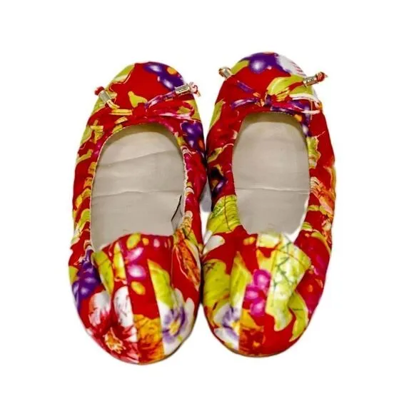 Ivanka Trump 'Magnolia' Floral Ballet Flats, Size 8