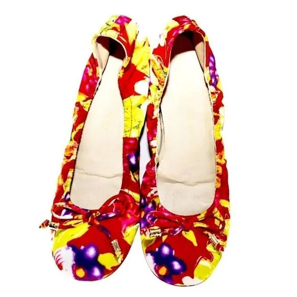 Ivanka Trump 'Magnolia' Floral Ballet Flats, Size 8