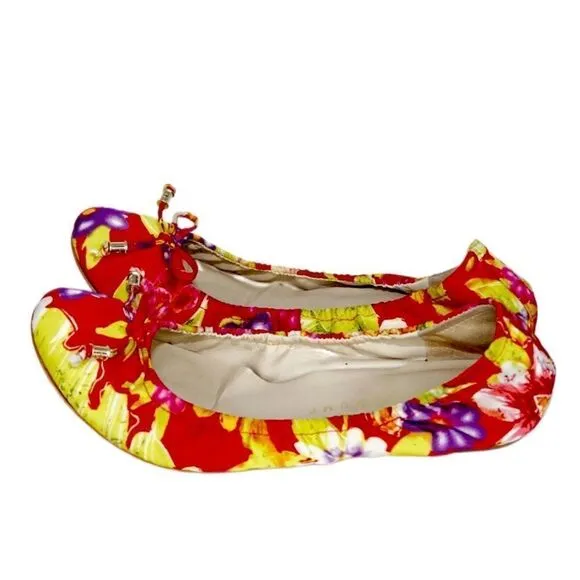 Ivanka Trump 'Magnolia' Floral Ballet Flats, Size 8
