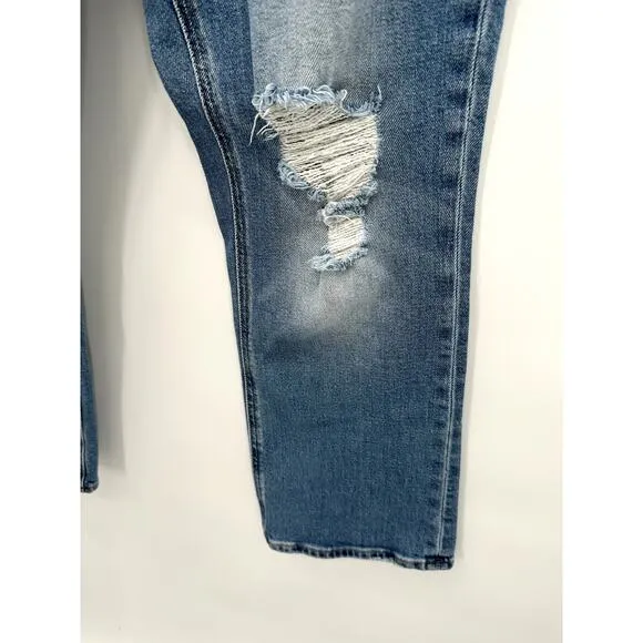 J. Crew 9&quot; demi-boot crop jean in Christy wash // 28