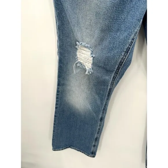 J. Crew 9&quot; demi-boot crop jean in Christy wash // 28