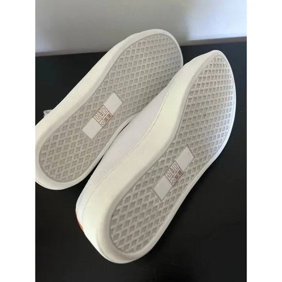 J Crew BN868 Platform sneakers with stripe