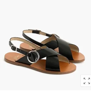J. Crew Cross-Strap Slingback Sandals New In Box