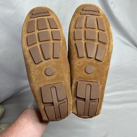 J. Crew Factory Suede Driving Loafers