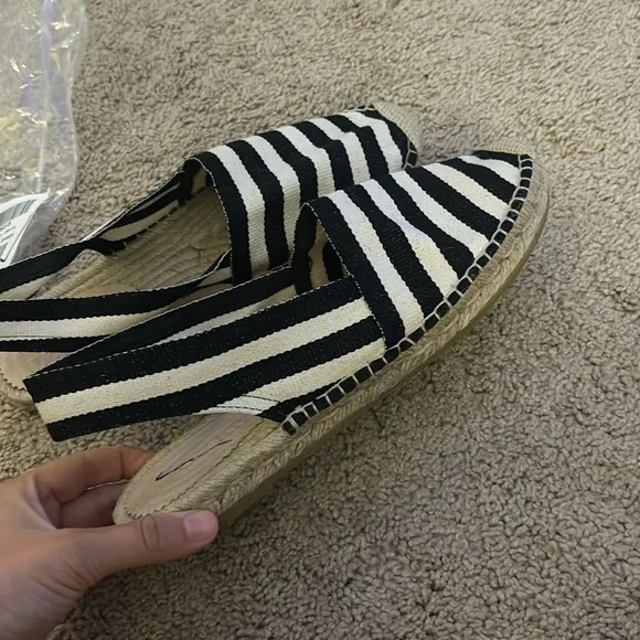 J Crew Made-in-Spain slingback espadrille sandalsBT391
