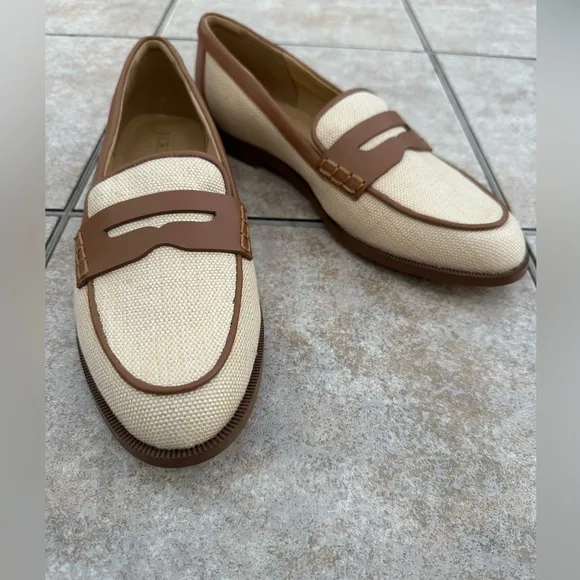 J . Crew Woven loafers