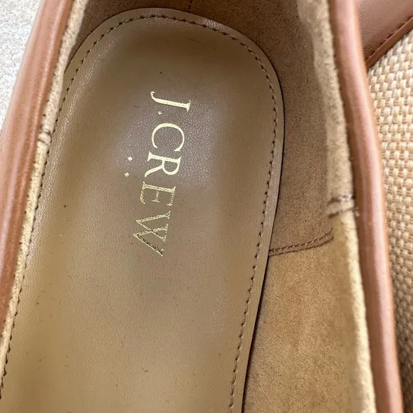 J . Crew Woven loafers