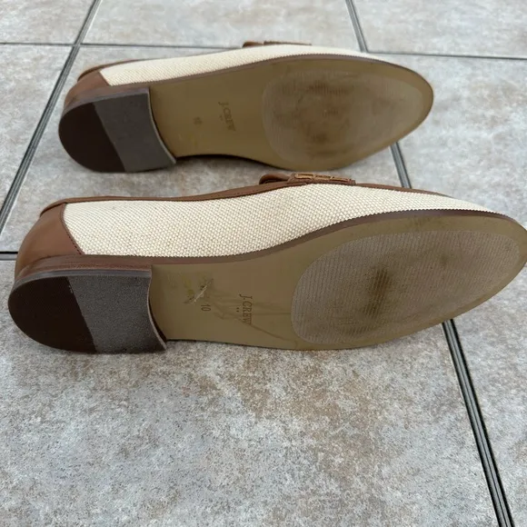 J . Crew Woven loafers