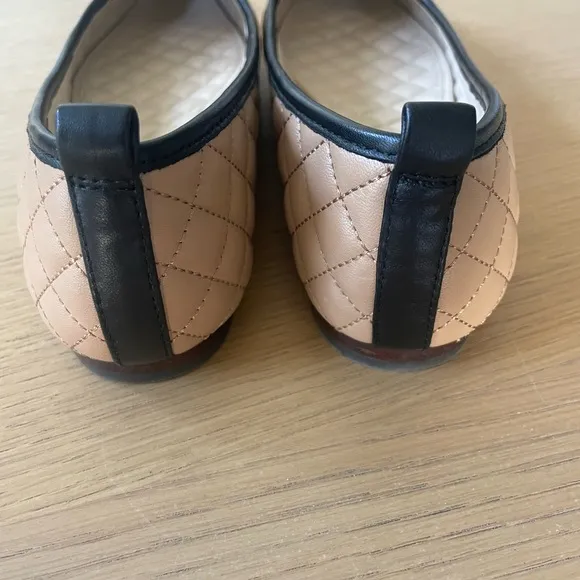 J. McLaughlin QUILTED LEATHER FLATS