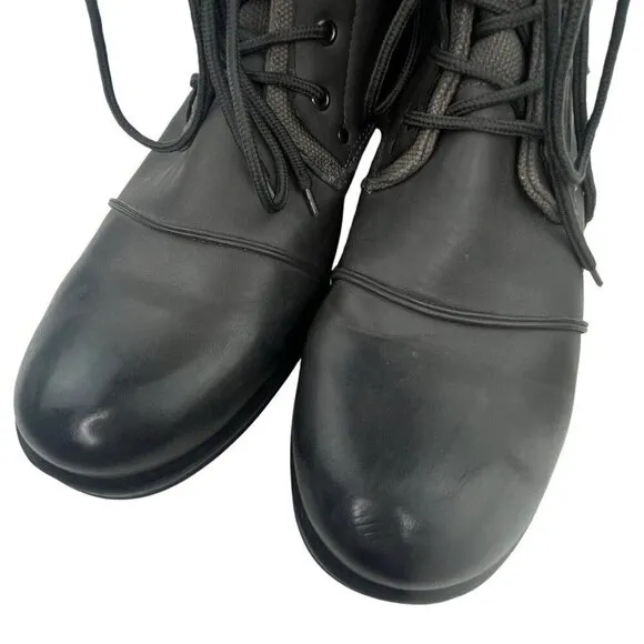 J75 Jump Mens 13 Trooper 3 Combat Tactical Boots Gray Military Biker Grunge Zip