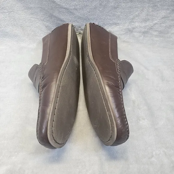 Jack Erwin Decker Penny Driving Loafers Mens Brown Size 14‎ Classic Casual Shoes